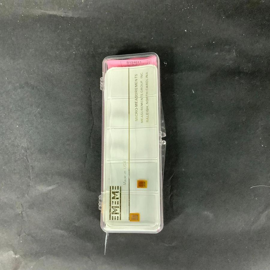 MICRO-MEASUREMENTS EA-06-125PC-350 PRECISION STRAIN GAUGE - LOT OF 2 ($10 OBO)