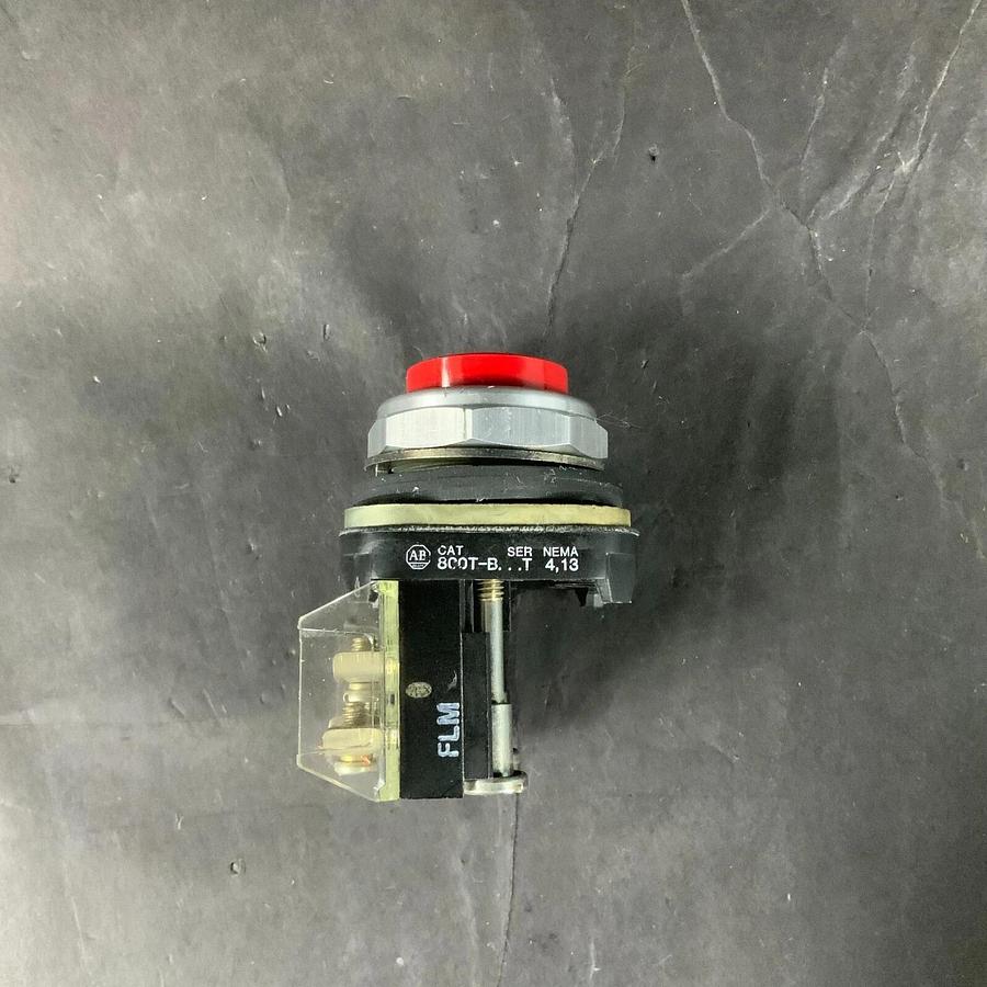 Used ALLEN BRADLEY 800T-B RED PUSHBUTTON ($12 OBO)