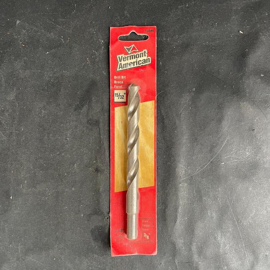 VERMONT AMERICAN 10486 15/32” DRILL BIT