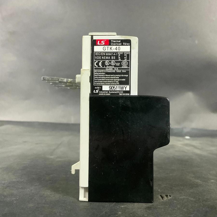 Used LS ELECTRIC GTK-40 24-36 THERMAL OVERLOAD RELAY ($30 OBO)