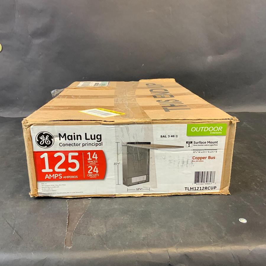 Used GE TLM1212RCUP MAIN LUG LOAD CENTER ($50 OBO)