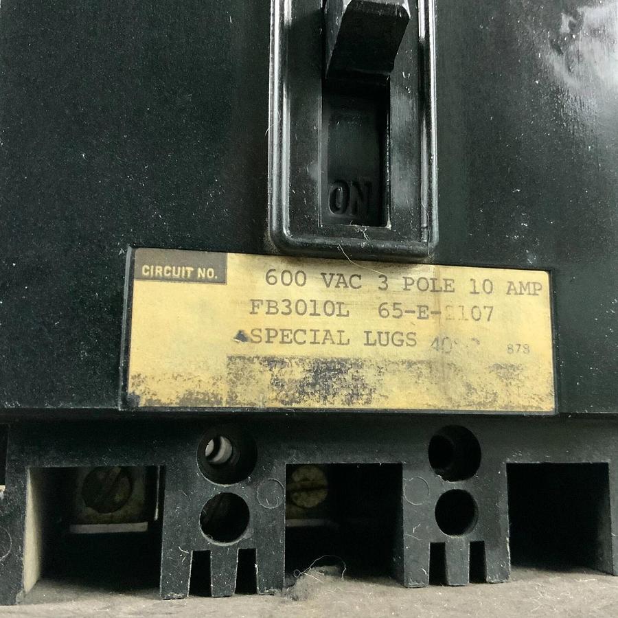 Used WESTINGHOUSE FB3010L CIRCUIT BREAKER ($100 OBO)