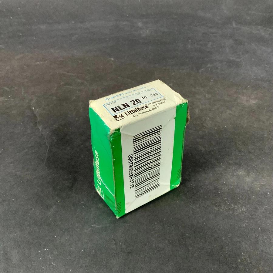 LITTELFUSE NLN 20 FUSE - BOX OF 10 ($80 OBO)