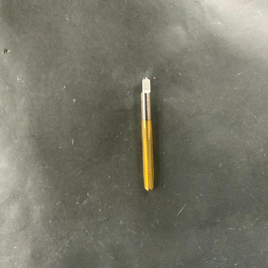 Used SP SERIES 1/4”-28 NF TiN COATED HSS 4-FLUTE TAPER TAP ($18 OBO)