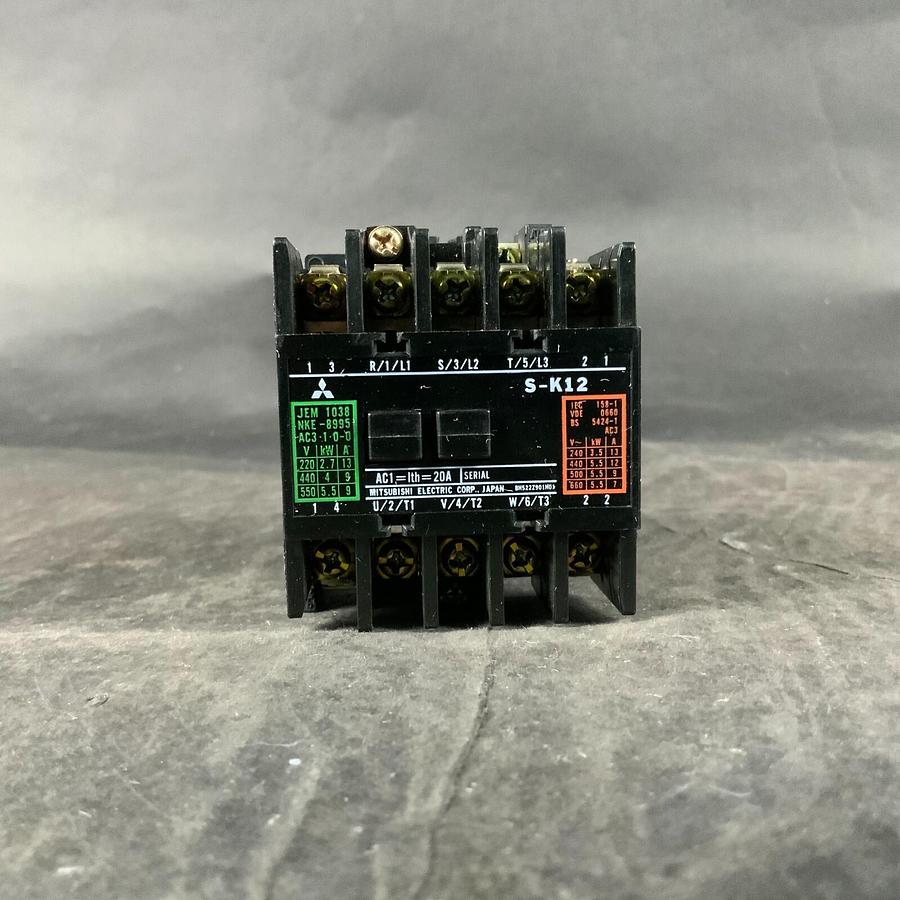 Used MITSUBISHI S-K12-111 MAGNETIC CONTACTOR ($25 OBO)