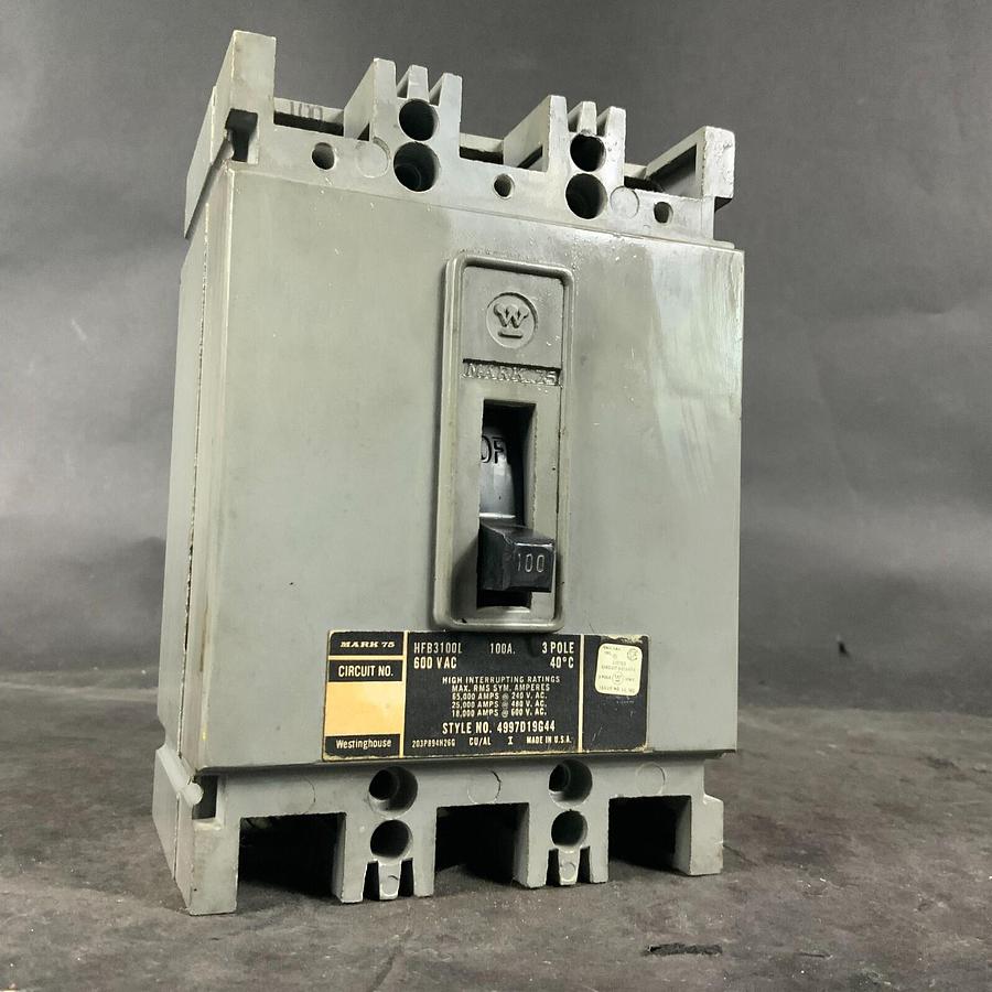 Used WESTINGHOUSE HFB3100L CIRCUIT BREAKER ($45 OBO)