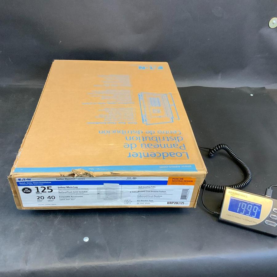 Used EATON BRP20L125 MAIN LUG LOAD CENTER ($80 OBO)
