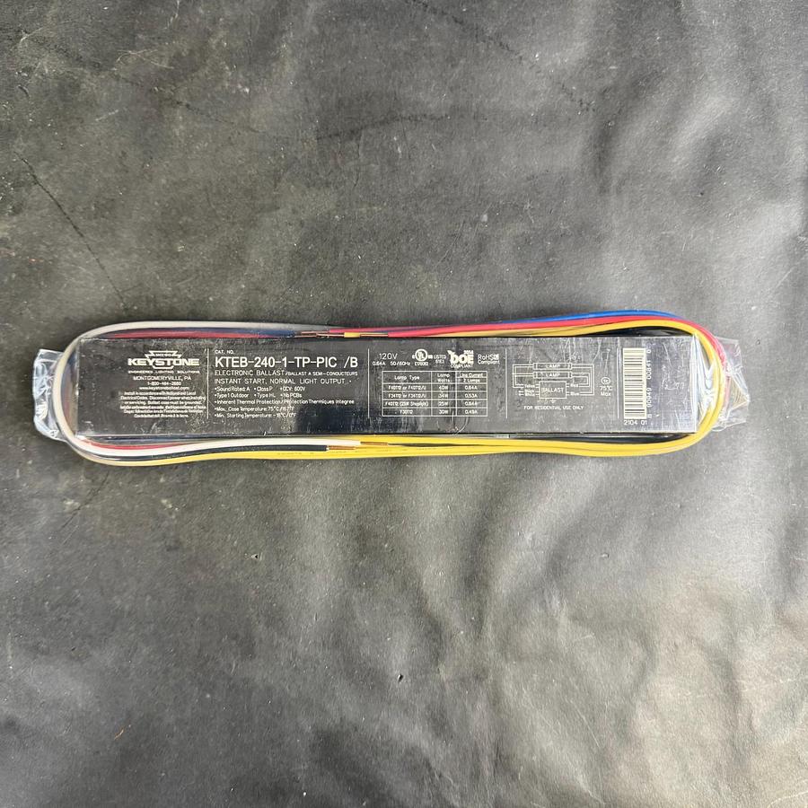 Used KEYSTONE KTEB-240-1-TP-PIC ELECTRONIC BALLAST ($25 OBO)