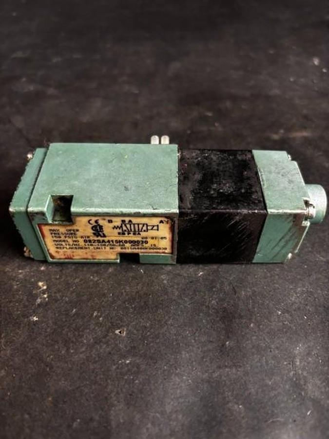 Used NUMATICS 082SA415K000030 SOLENOID VALVE ($13 OBO)