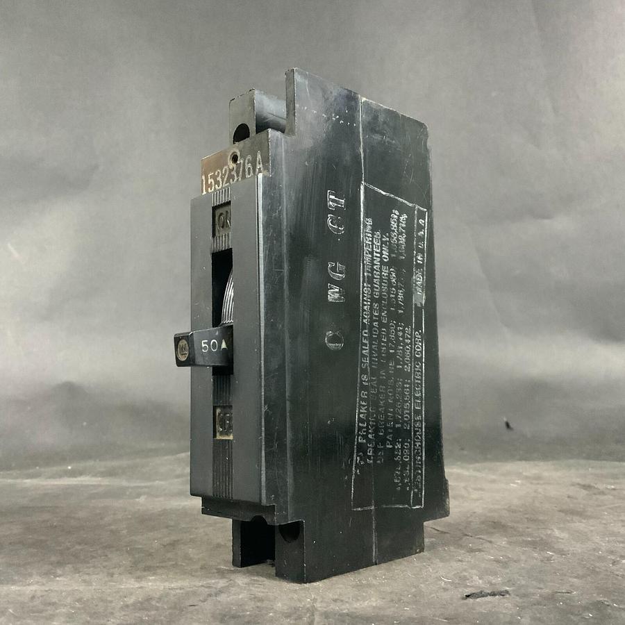 Used WESTINGHOUSE 1532376A 1 POLE 50A CIRCUIT BREAKER ($40 OBO)