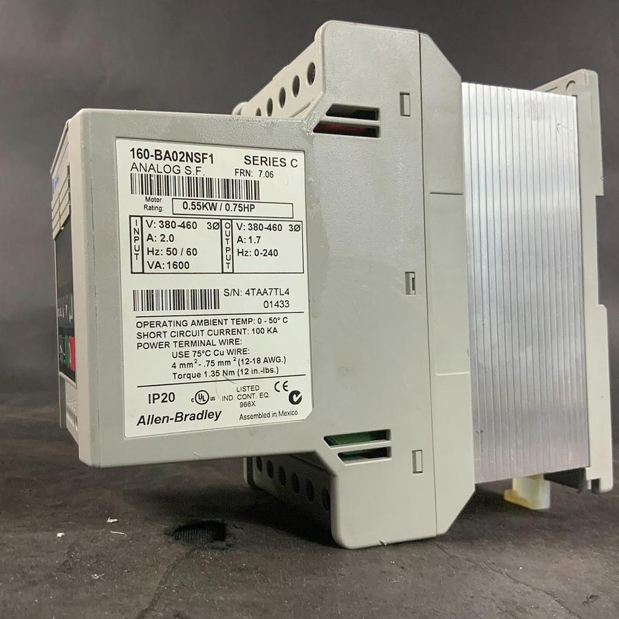 Used ALLEN BRADLEY 160-BA02NSF1 VARIABLE SPEED DRIVE ($100 OBO)