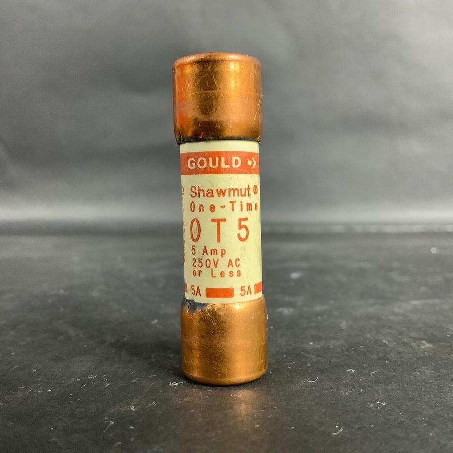 Used FERRAZ SHAWMUT OT-5 ONE-TIME FUSE ($4 OBO)