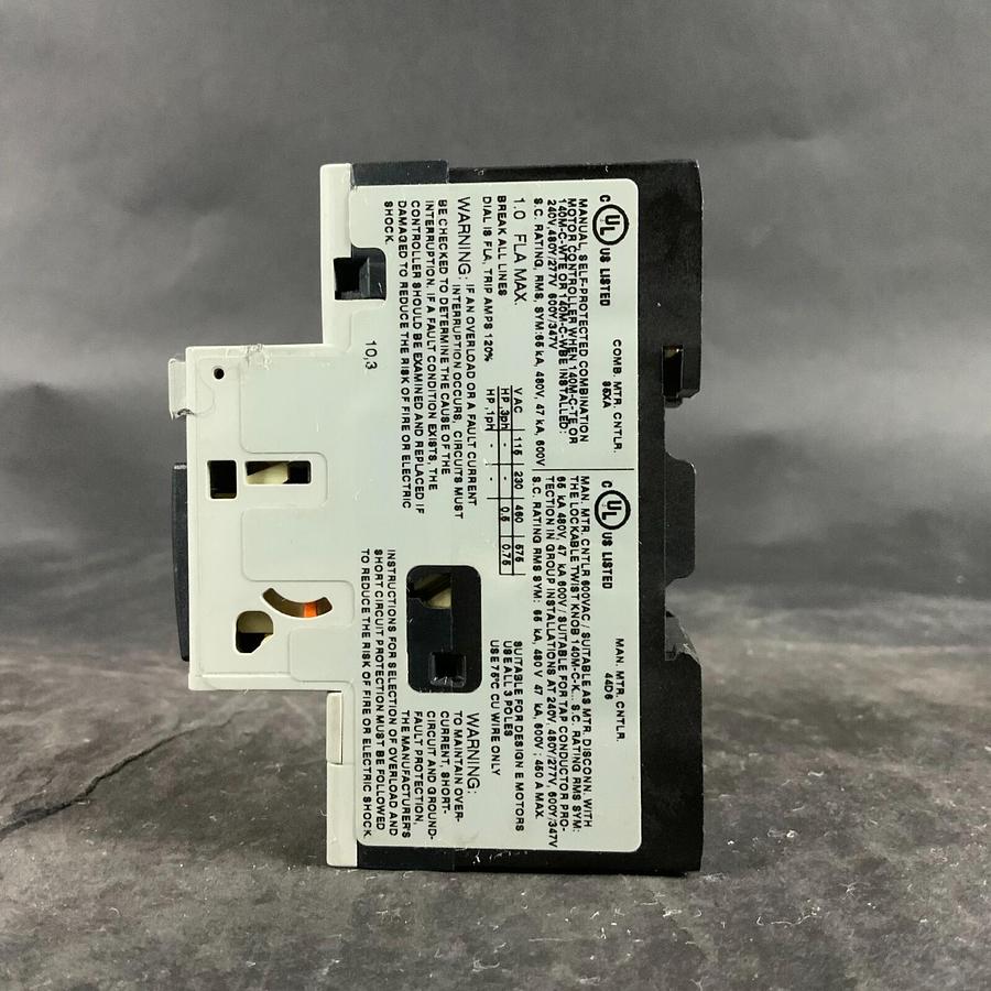 Used ALLEN BRADLEY 140M-C2E-B10 CIRCUIT BREAKER ($35 OBO)