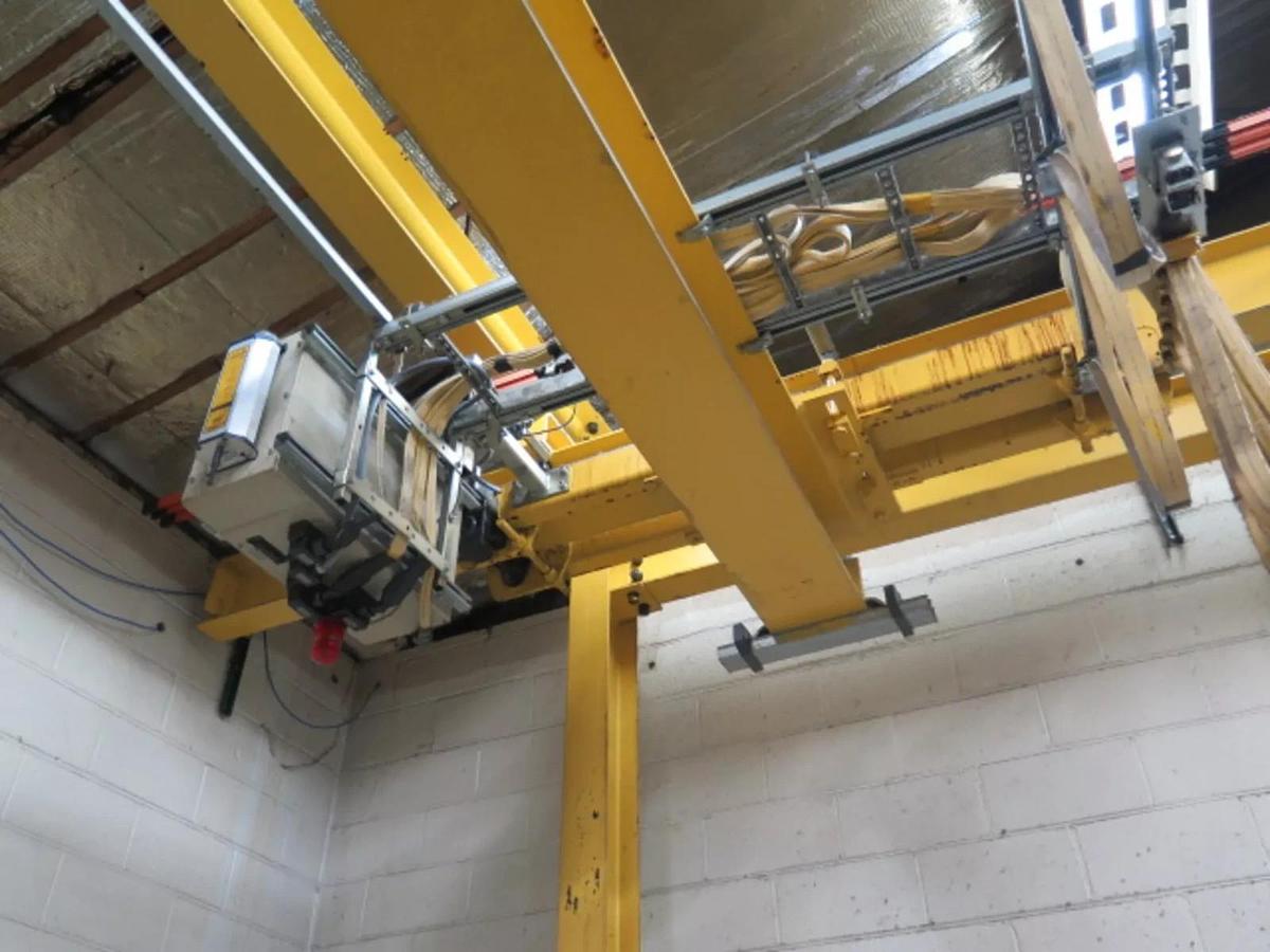 Used 2 Ton Capacity, Overhead Bridge Crane, 19'W x 44'L x 15'T, Motorized System