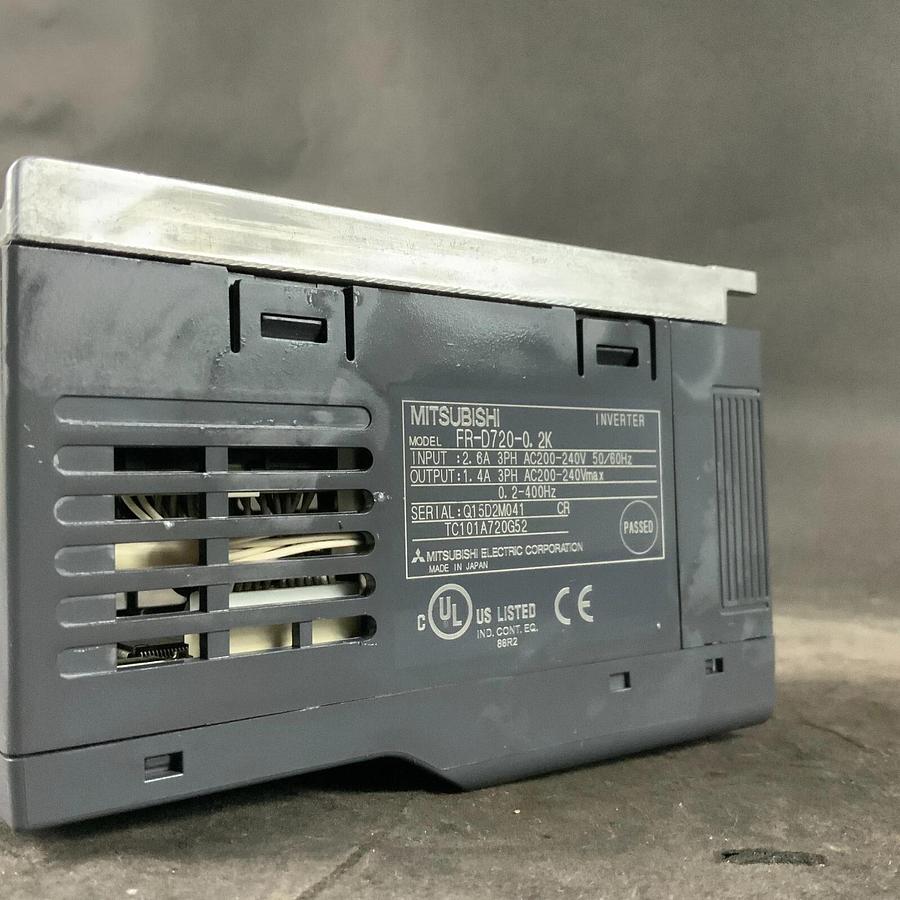 Used MITSUBISHI FR-D720-0.2K INVERTER ($60 OBO)