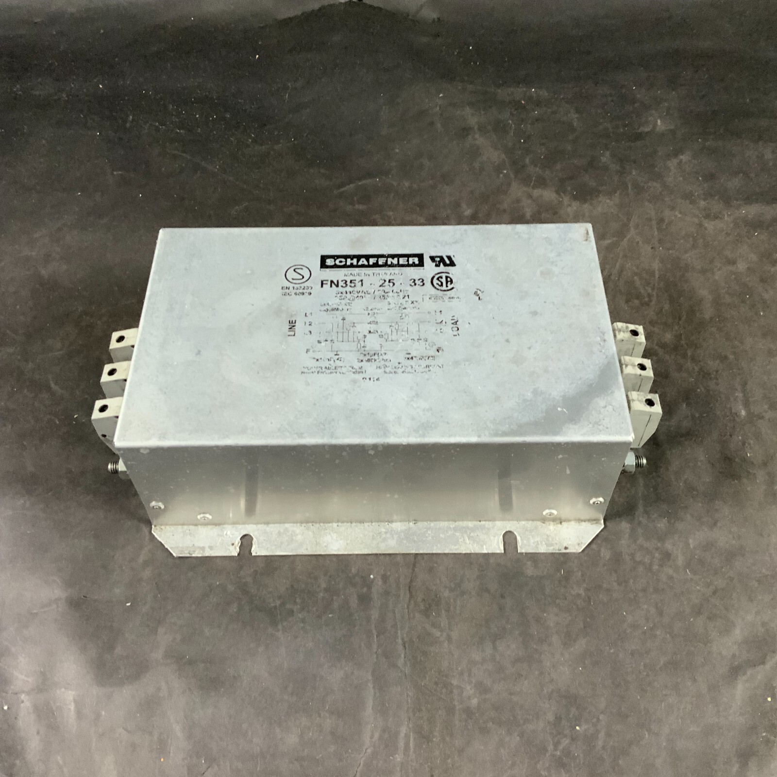 Used SCHAFFNER FN351-25-33 POWER LINE FILTER ($25 OBO)