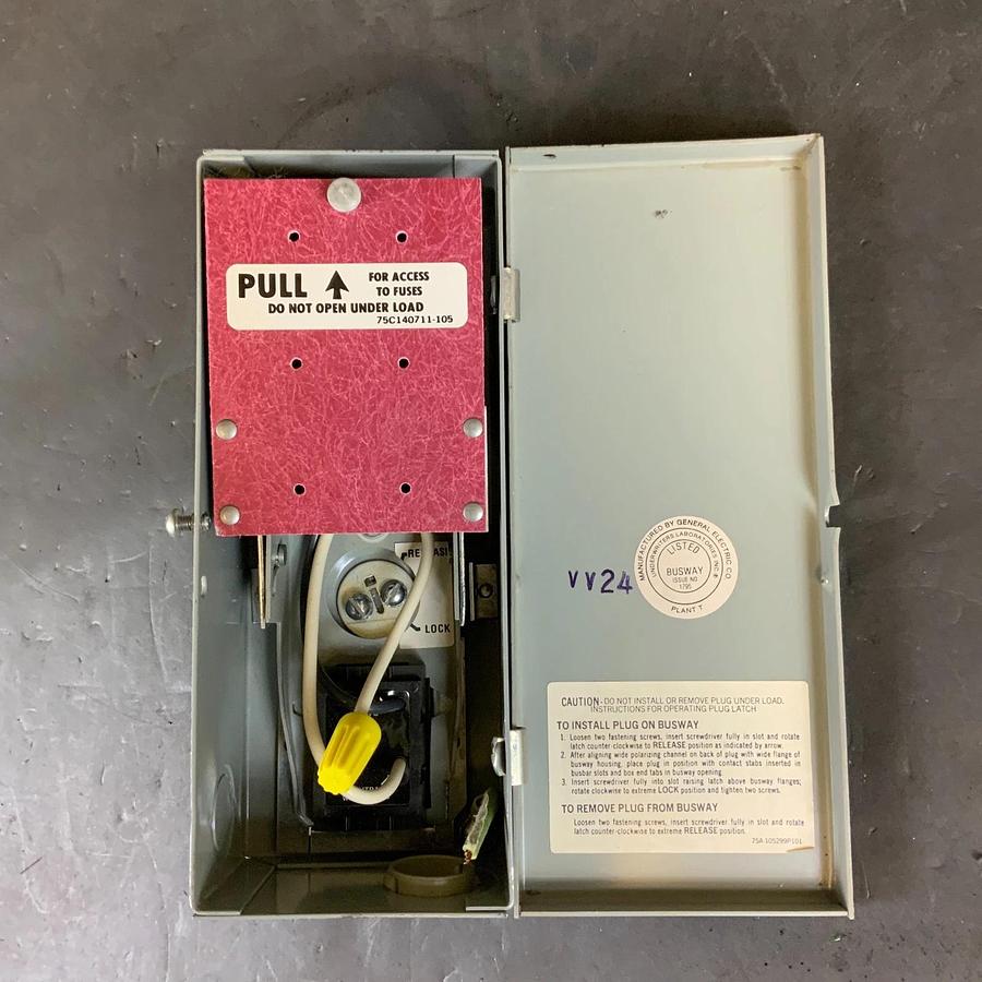 Used GE LW2F30 BUSWAY FUSIBLE TAP BOX ($30 OBO)