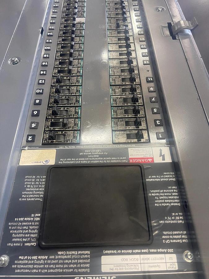 Refurbished SIEMENS S2E42ML250ATS 250A Panelboard ($1,299.99 OBO!!!)