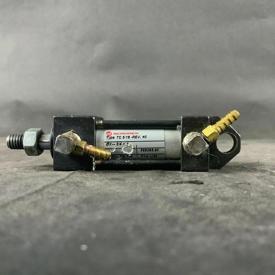 Used NORGEN TC5/16-REV#0 PNEUMATIC CYLINDER ($35 OBO)