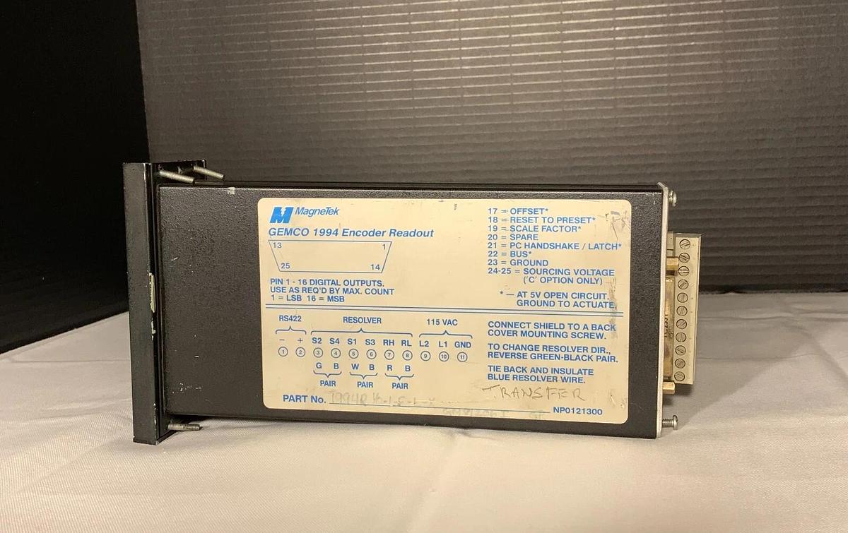 Used AMETEK GEMCO ELECTRIC 1994-R/T-1-E-X ($190 OBO)