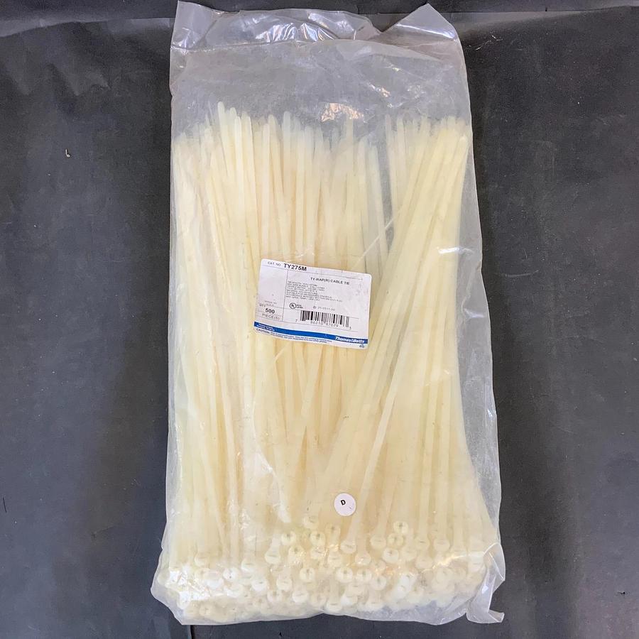 Used THOMAS & BETTS TY275M TY-RAP(R) CABLE TIE - BAG OF 500 ($200 OBO)