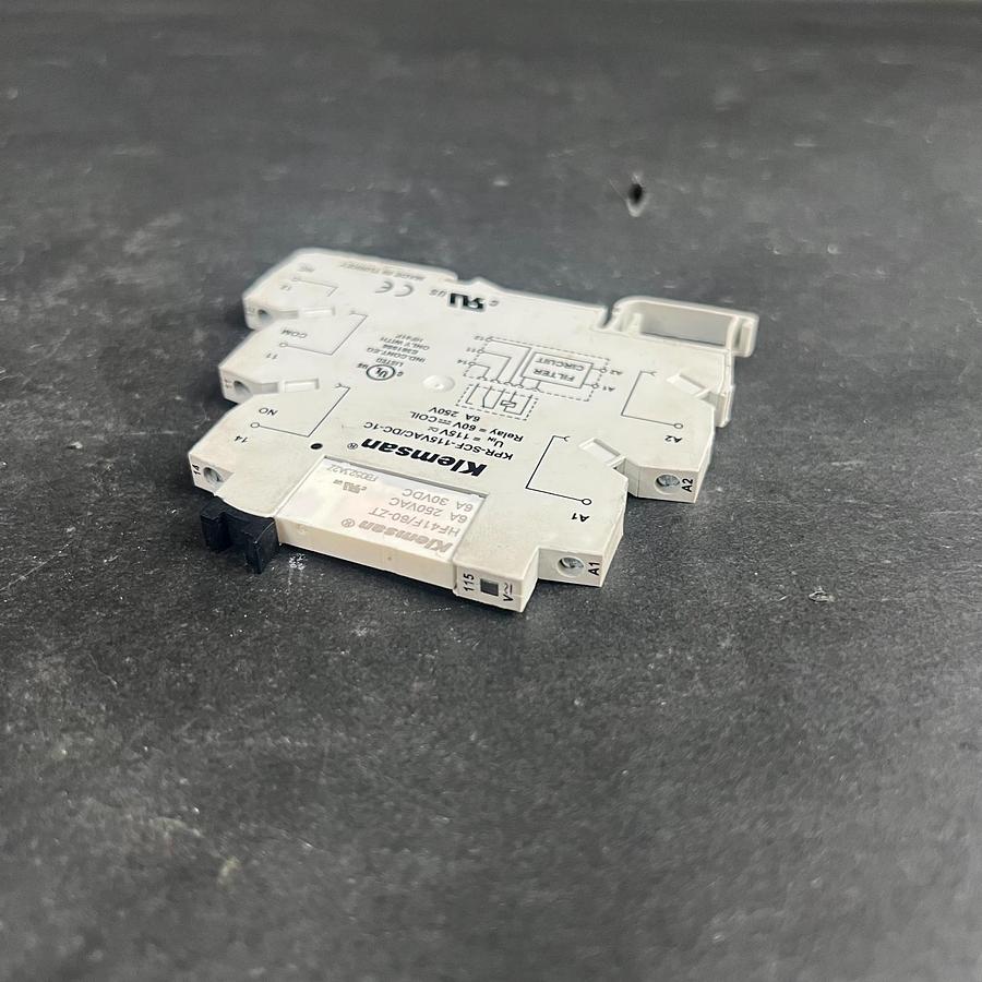 Used KLEMSEN KPR-SCF-115VAC/DC-1C INTERFACE RELAY ($18 OBO)