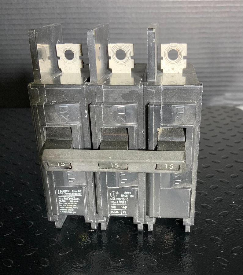 Used SIEMENS BQ3B015  ($54.99/EACH OBO)