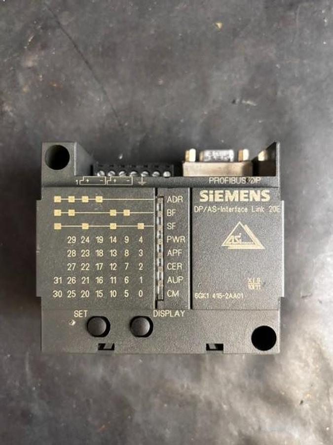 Used SIEMENS 6GK14152AA01 INTERFACE LINK MODULE