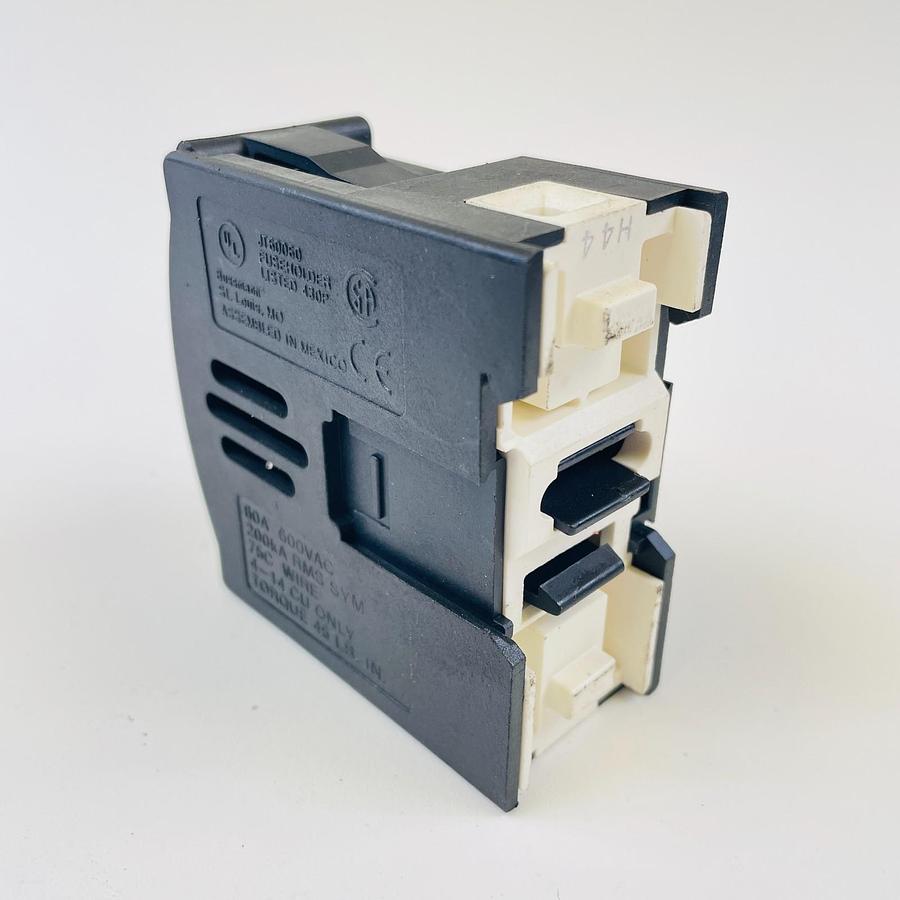 Used BUSS JT60060 FUSE HOLDER 35-60A 600V AC CLASS J FUSE INDUSTRIAL ELECTRICAL