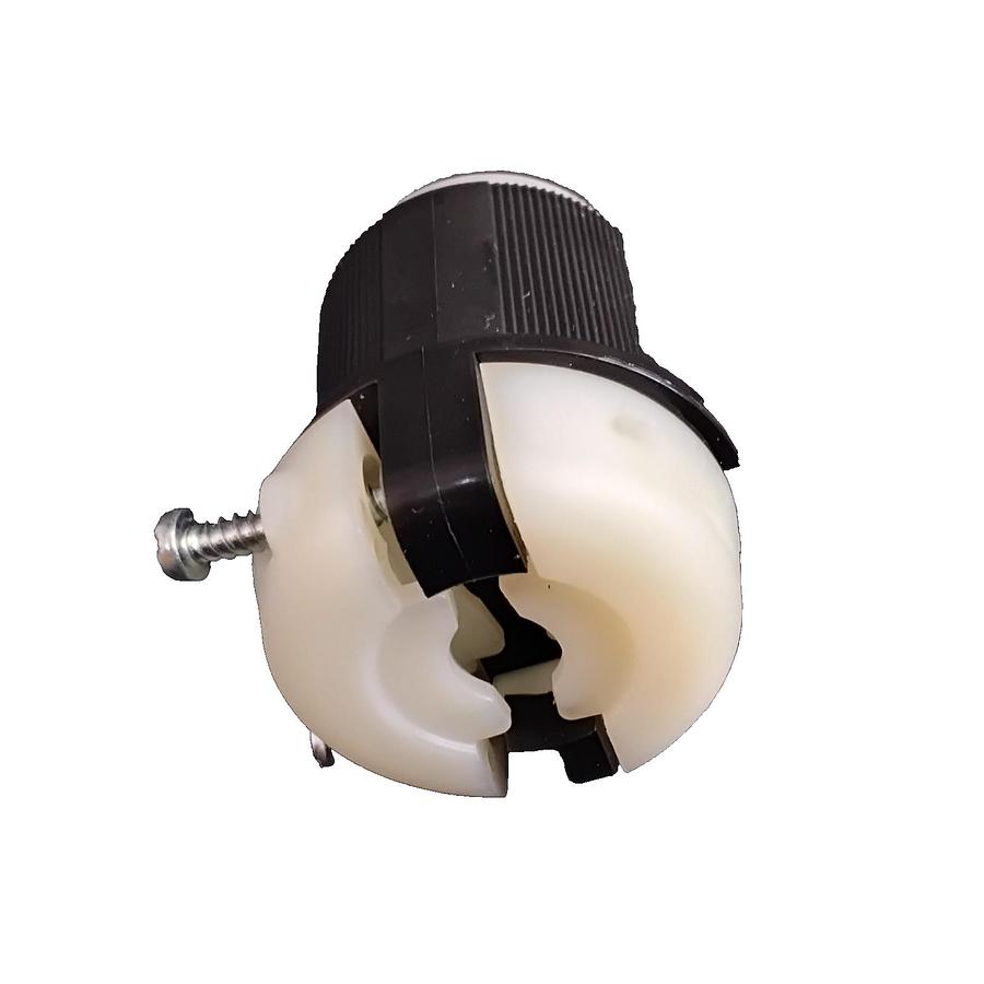 Used HUBBELL HBL2621 TWIST-LOCK MALE PLUG 30A 250V REFURBISHED EXCELLENT