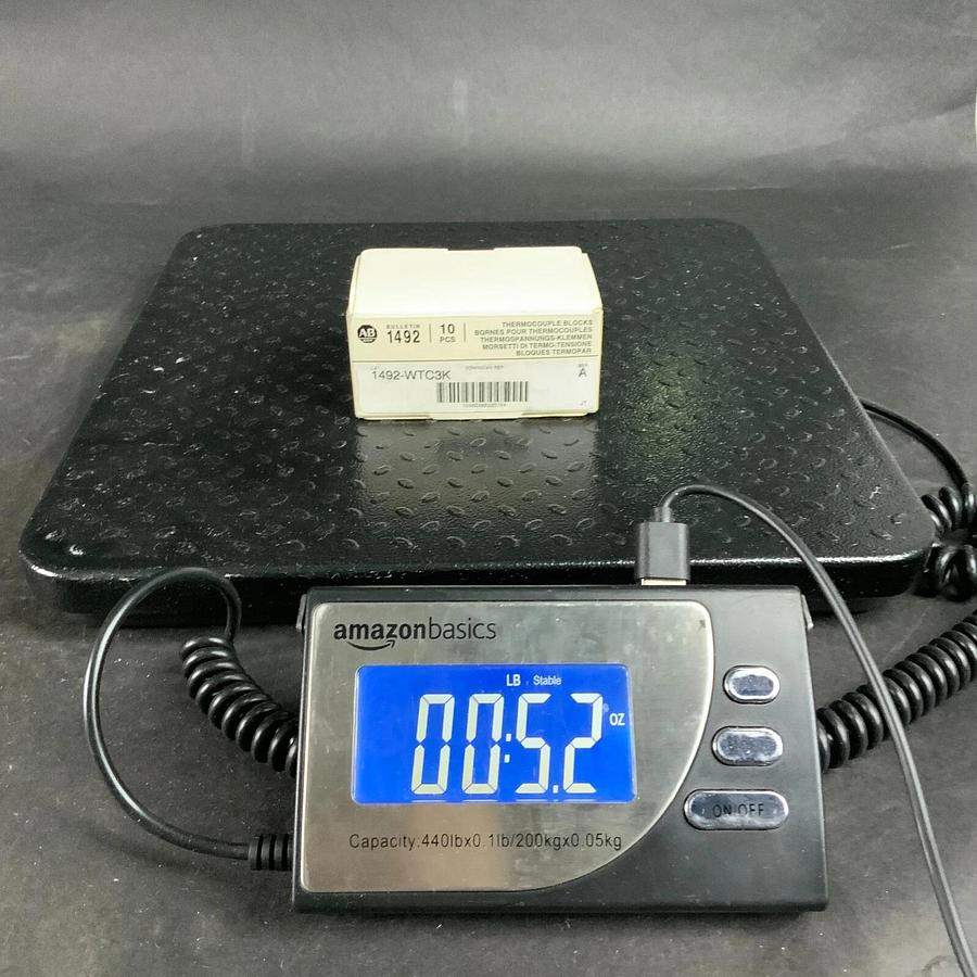 ALLEN BRADLEY 1492-WTC3K THERMOCOUPLE BLOCKS - BOX OF 10 ($60 OBO)