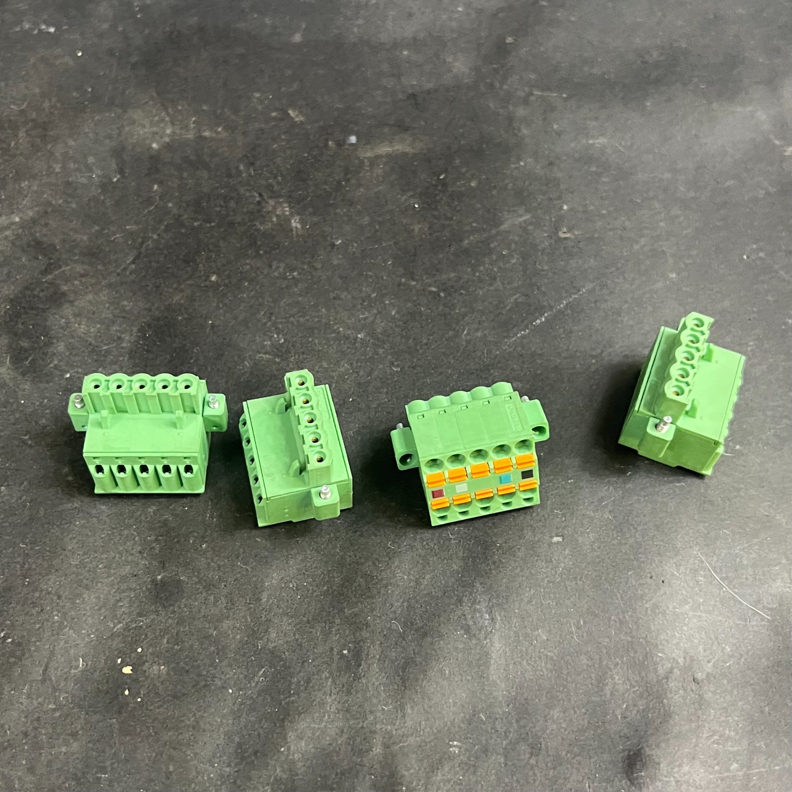 Used PHOENIX CONTACT PA66-FR TERMINAL BLOCK CONNECTOR - SET OF 4 ($10 OBO)