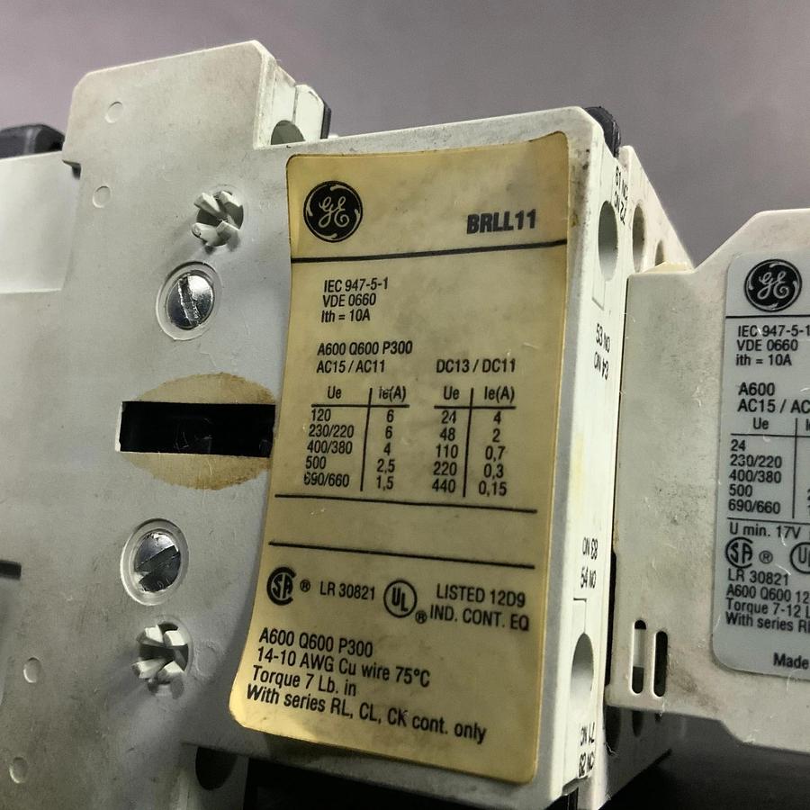 Used GENERAL ELECTRIC BRLL W/ BCLF10 CONTACTOR ($40 OBO)