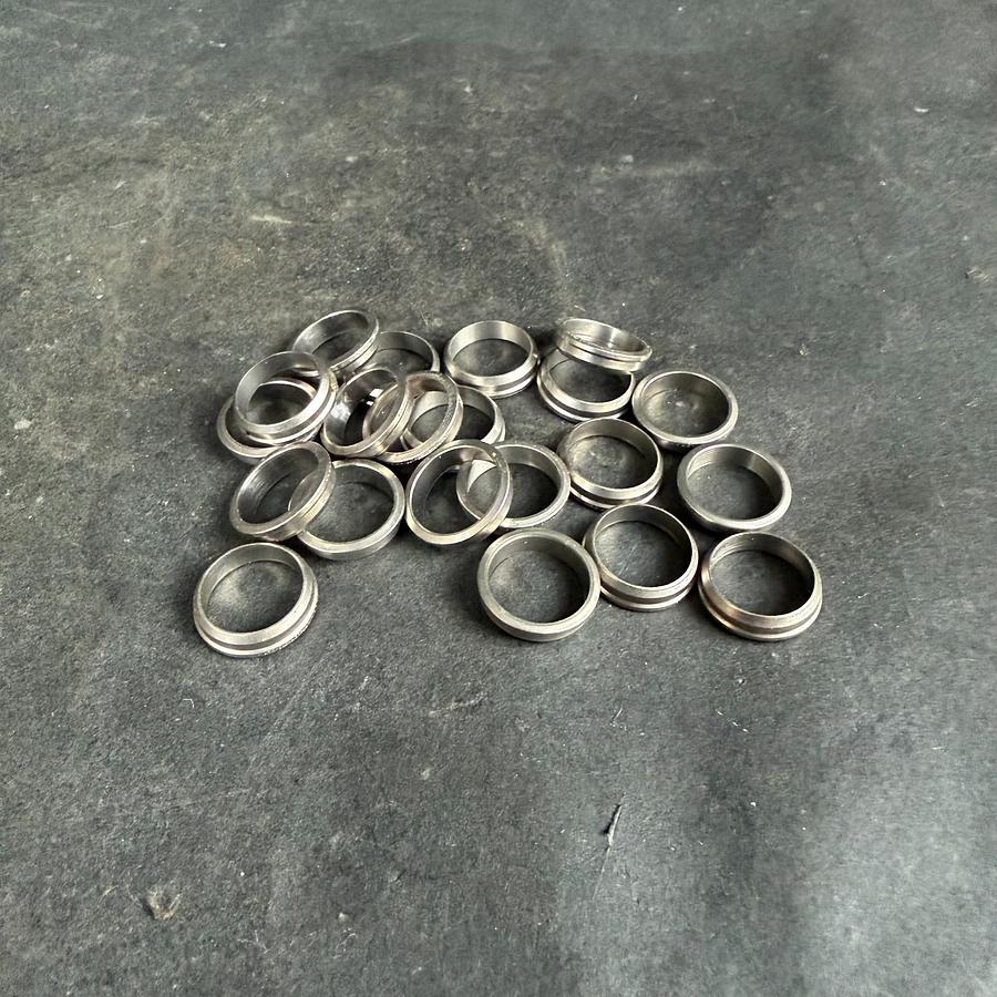 Used MSC 1/2 SS BACK FERRULE - SET OF 21