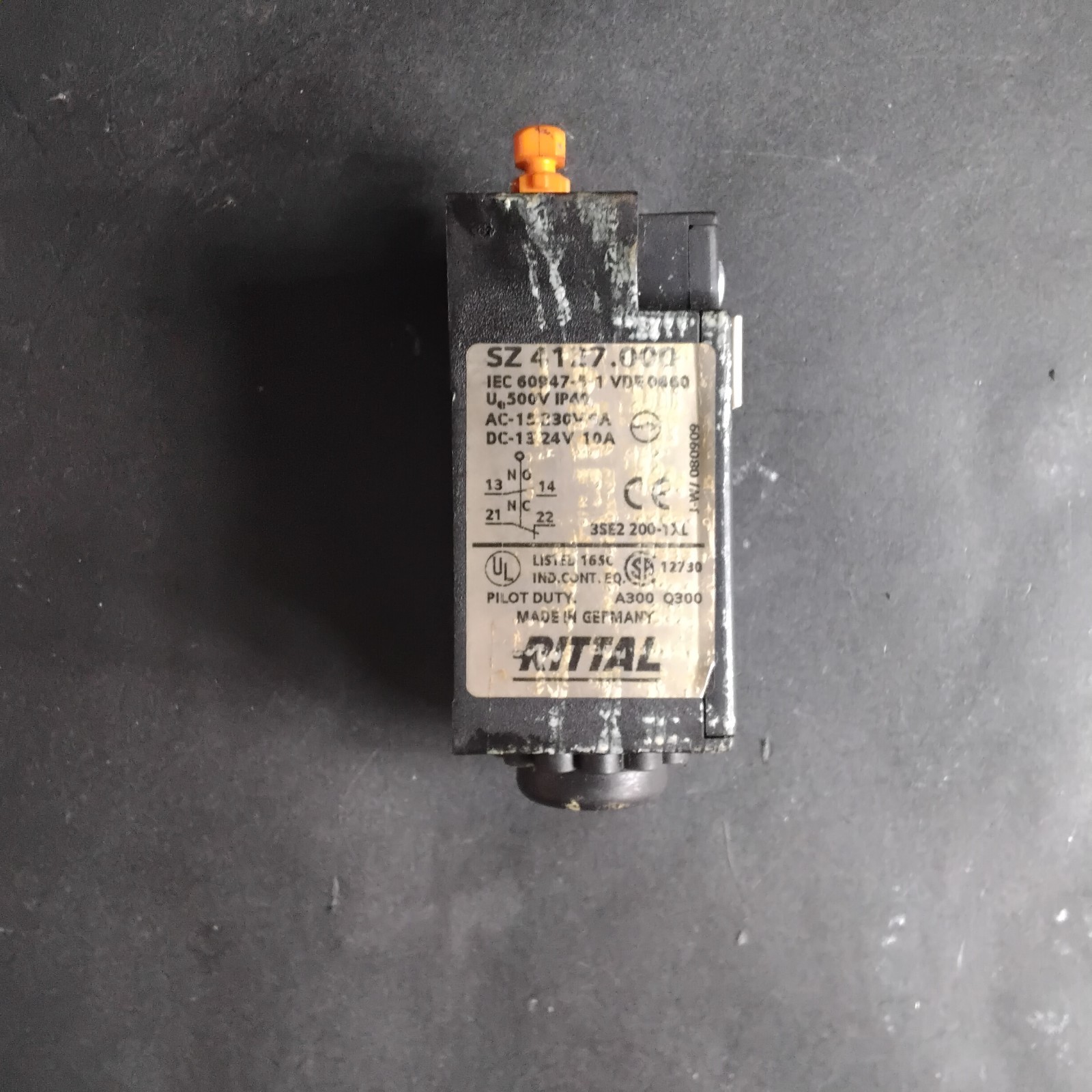 Used RITTAL SZ 4127.000 DOOR POSITION SWITCH ($30 OBO)