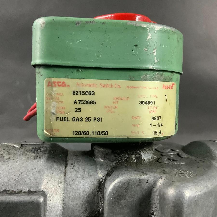 Used ASCO 8215C63 SOLENOID VALVE ($150 OBO)