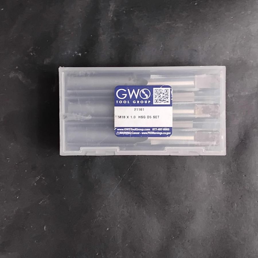 Used GWO 21161 M18X1.0 FLUTE - LOT OF 3 ($50 OBO)