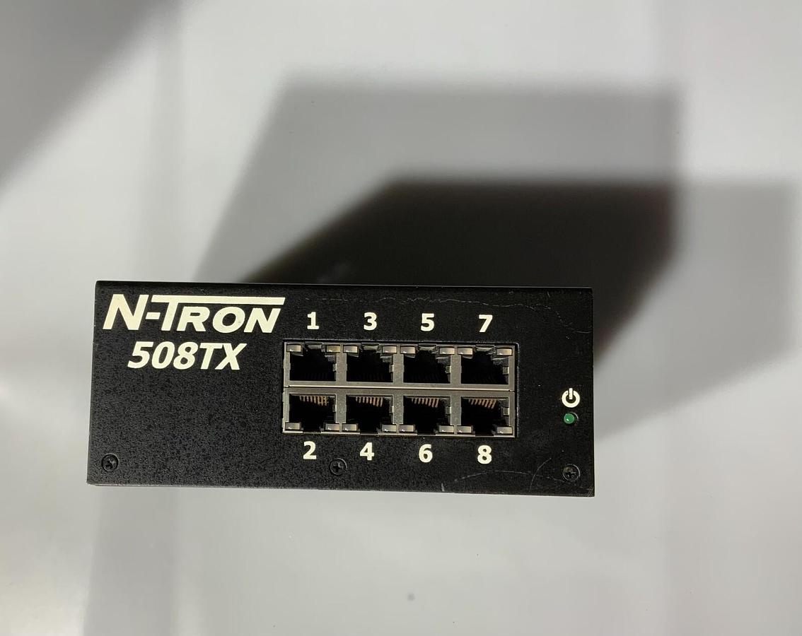 Used RED LION NTRON MODEL 508TX-A (1A) Industrial Ethernet Switch ($149.99 OBO!!!)
