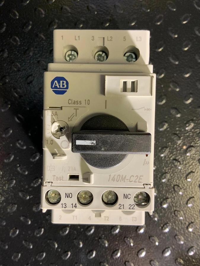 Used ALLEN BRADLEY 140M-C2E-A16 ($99.99/EACH OBO)