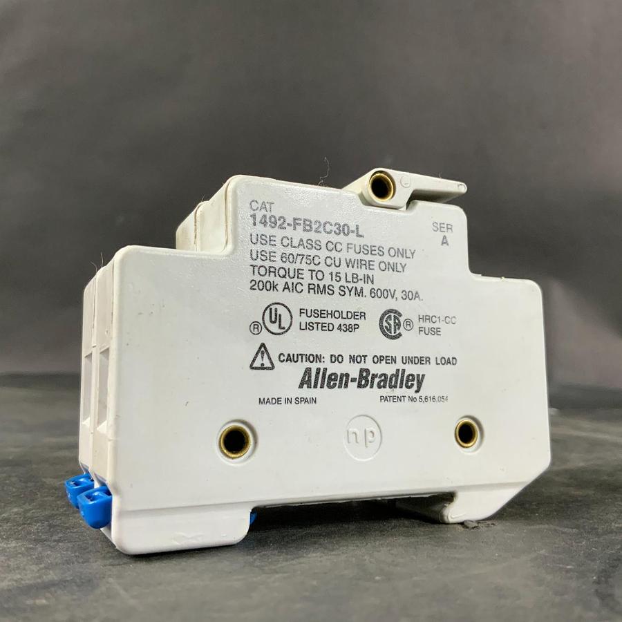 Used ALLEN BRADLEY 1492-FB2C30-L SERIES A FUSE HOLDER ($10 OBO)