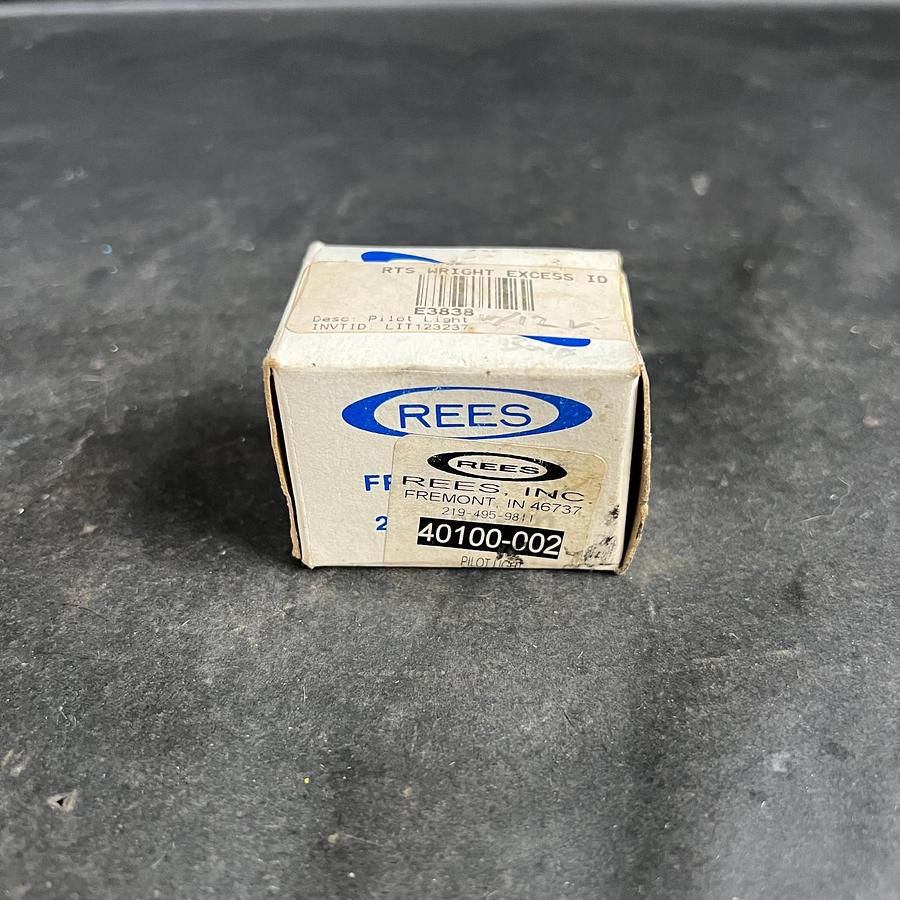 REES 40100-002 RED PILOT LIGHT ($25 OBO)