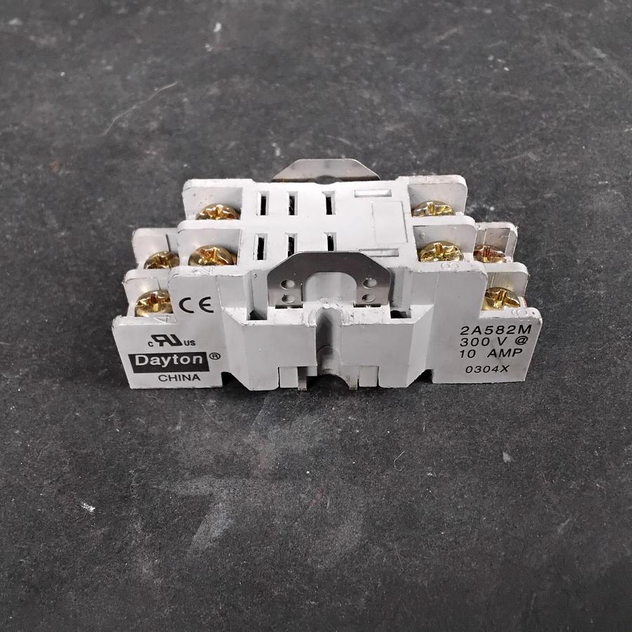 Used DAYTON 2A582M RELAY SOCKET ($6 OBO)