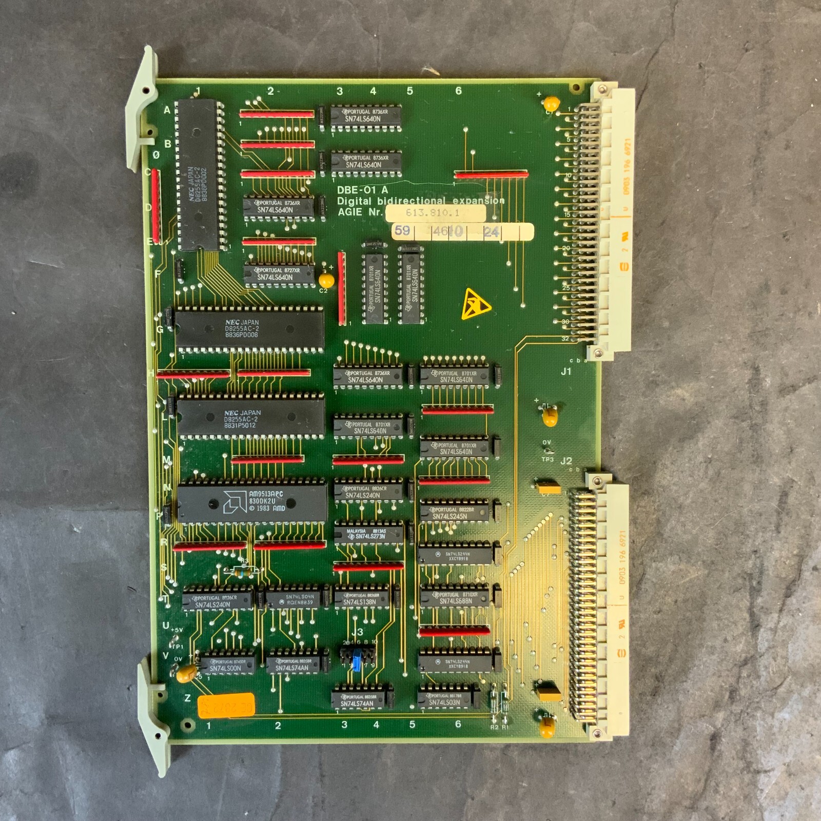 Used AGIE 613.810.1 625854.5 DBE-01A DIGITAL BIDIRECTIONAL EXPANSION ($25 OBO)