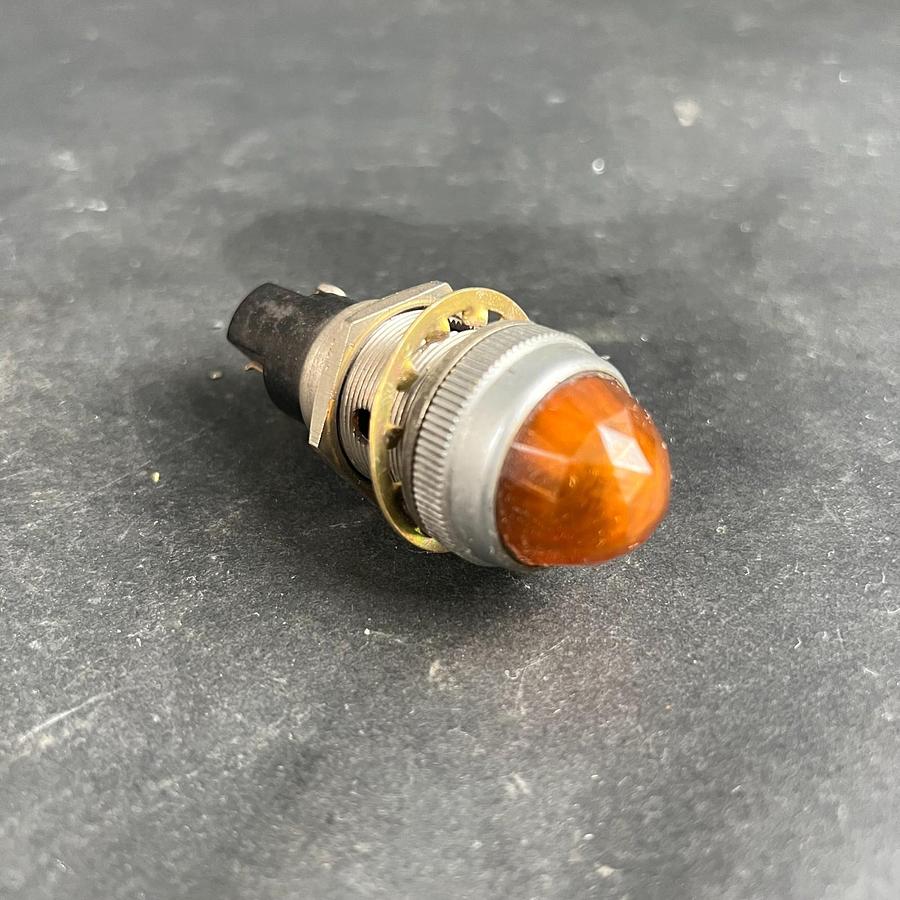 Used DIAL CO. ORANGE 125V INDICATOR LIGHT ($12 OBO)