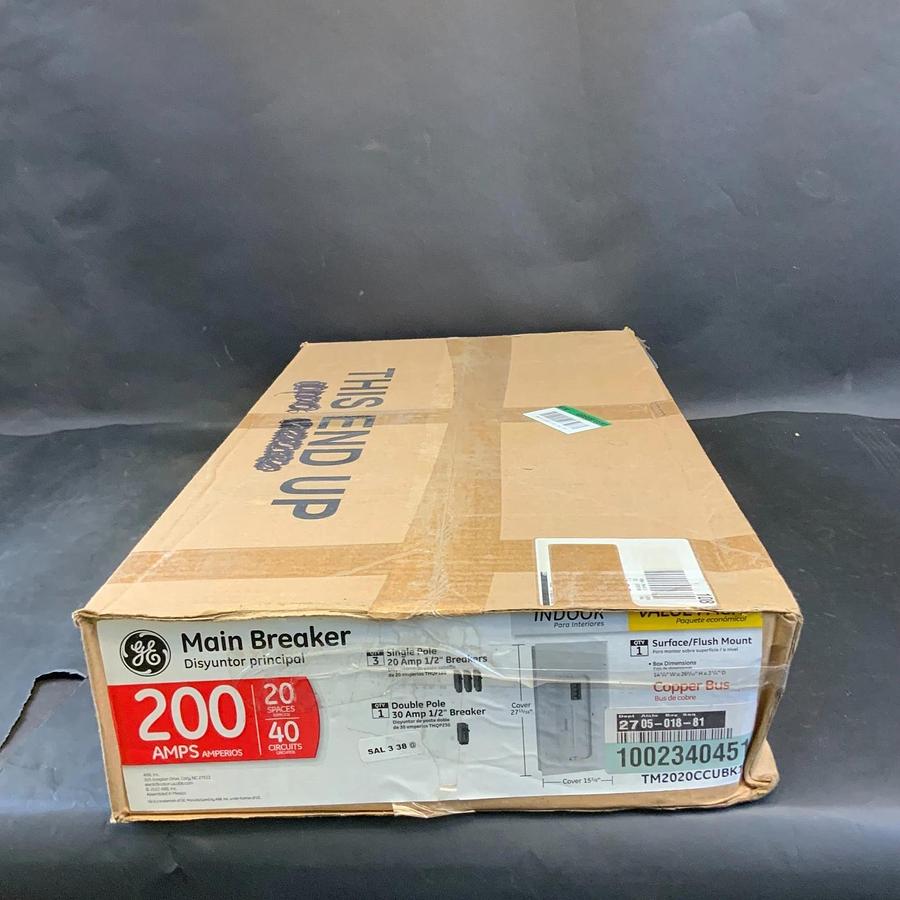 GE TM2020CCUBK1 MAIN BREAKER LOAD CENTER ($100 OBO)