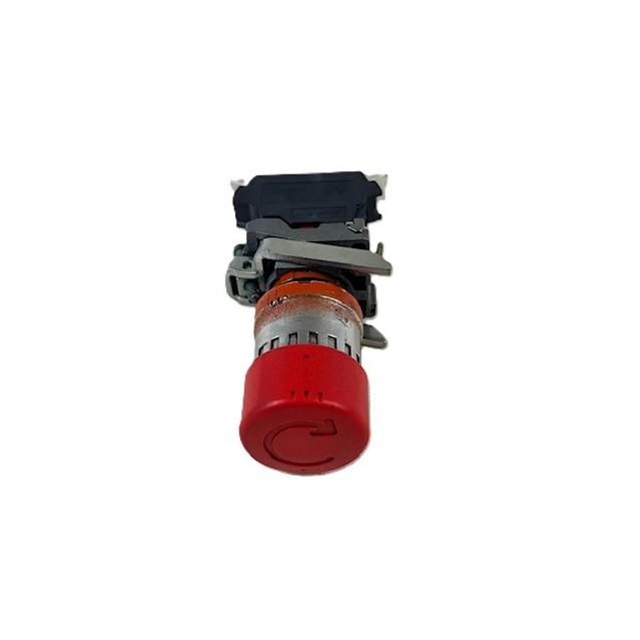 Used SCHNEIDER ELECTRIC ZBE-1025 RED PUSHBUTTON SWITCH