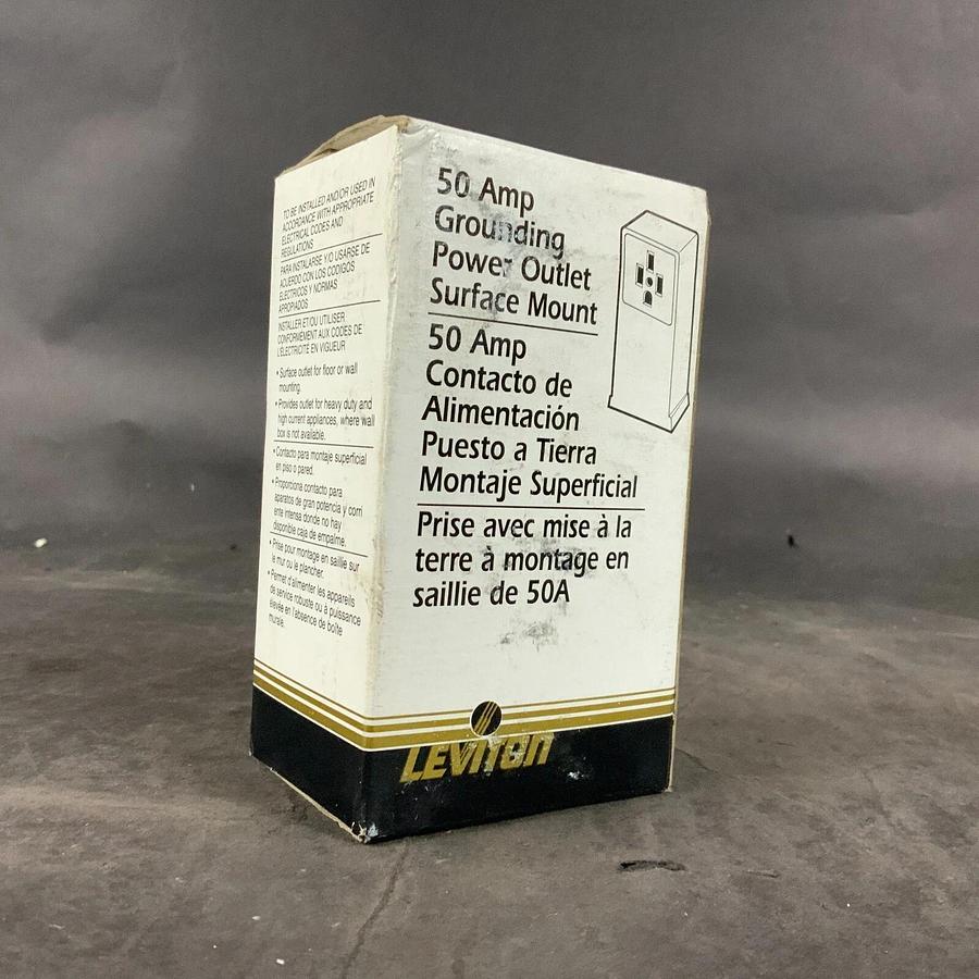 Used LEVITON 061-55050 GROUNDING POWER OUTLET ($15 OBO)