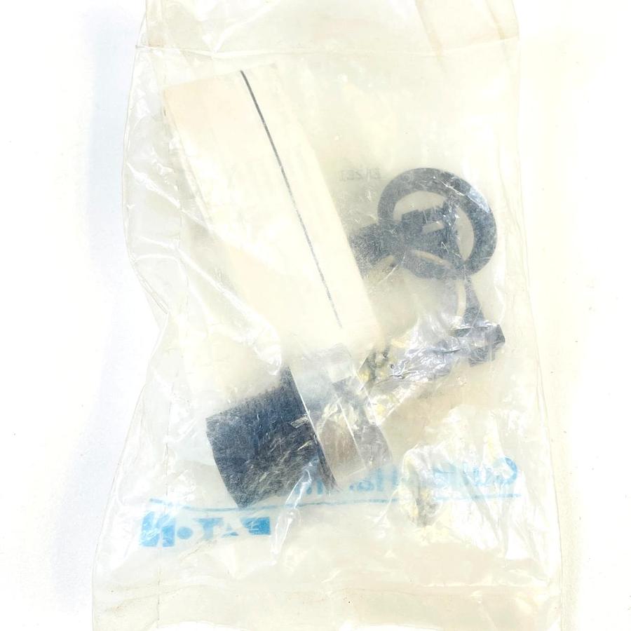 Used CUTLER HAMMER E22E1 SER A1 FLUSH BLACK PUSHBUTTON NEW SEALED INDUSTRIAL CONTROL