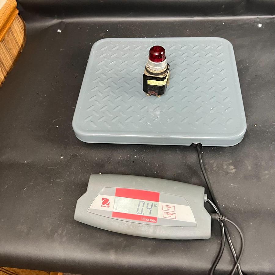 Used ALLEN BRADLEY 800T-PT16 SER N RED PUSHBUTTON ($18 OBO)