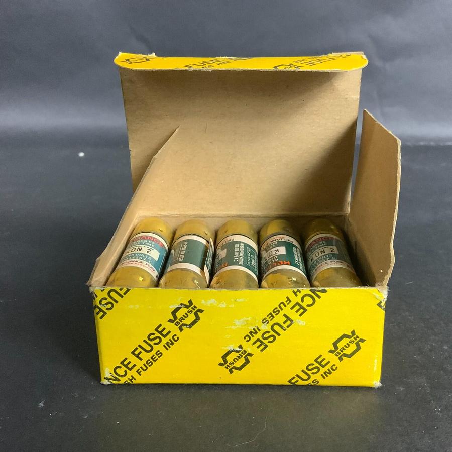 BRUSH RELIANCE KON-2 ONE-TIME FUSE - BOX OF 10 ($25 OBO)